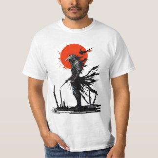 Espíritu samurai: Camiseta de Guerrero de la Luna 
