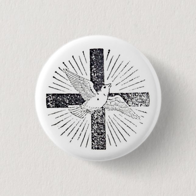 Espíritu Santo 1" botón (Anverso)