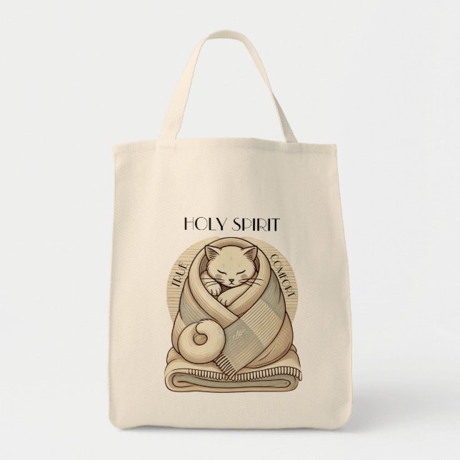 Espíritu Santo: Bolsa de Tote cristiana (Frente)