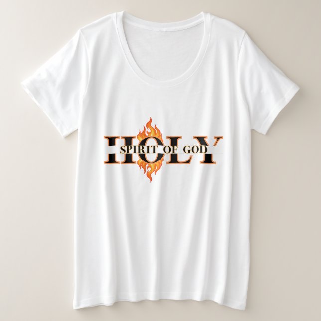 Espíritu Santo de la camiseta más grande de las mu (Anverso del diseño)