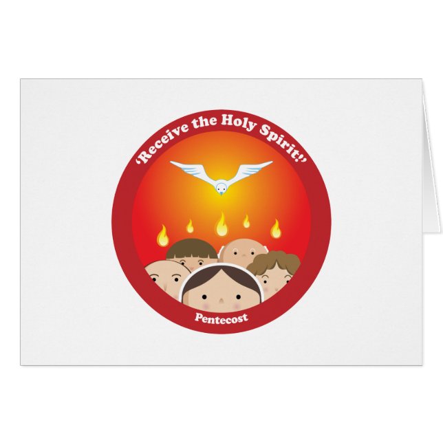 Espíritu Santo Pentecostés (Anverso (Horizontal))