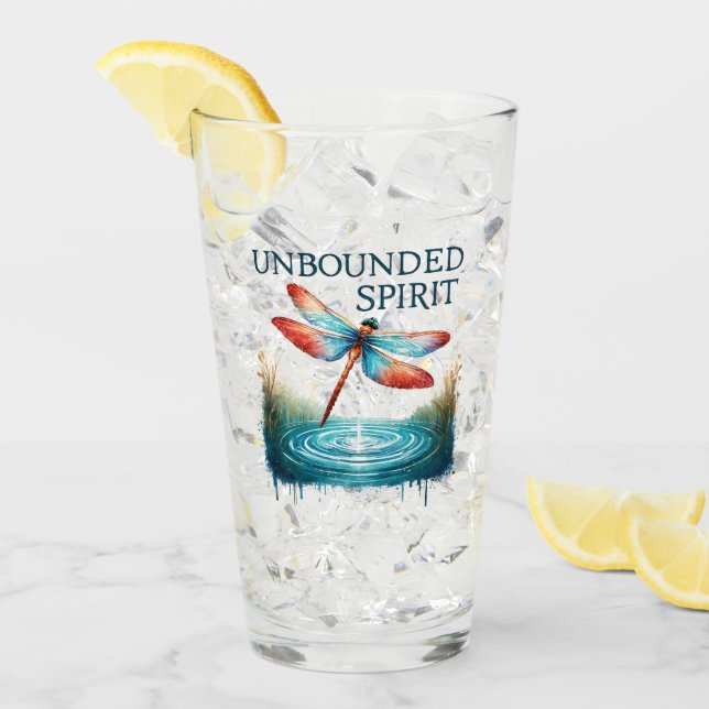 Espíritu sin límite - Dragonfly artístico (Anverso (hielo))