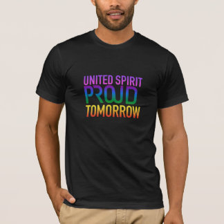 Espíritu Unido orgulloso mañana camiseta