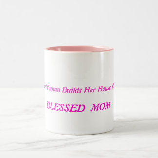 Espiritual bendecido taza de la mamá