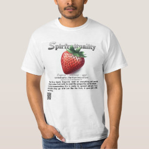 Espiritualidad : La camiseta de la fresa del amor