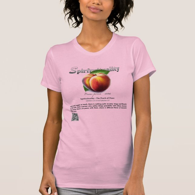 Espiritualidad : La Camiseta del Melocotón de la P (Anverso)