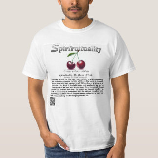 Espiritualidad : La Cereza de la Verdad Camiseta