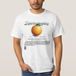 Espiritualidad: La Naranja de la Bondad Camiseta