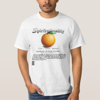 Espiritualidad: La Naranja de la Bondad Camiseta