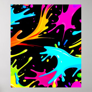 Esplash de color: arte abstracto