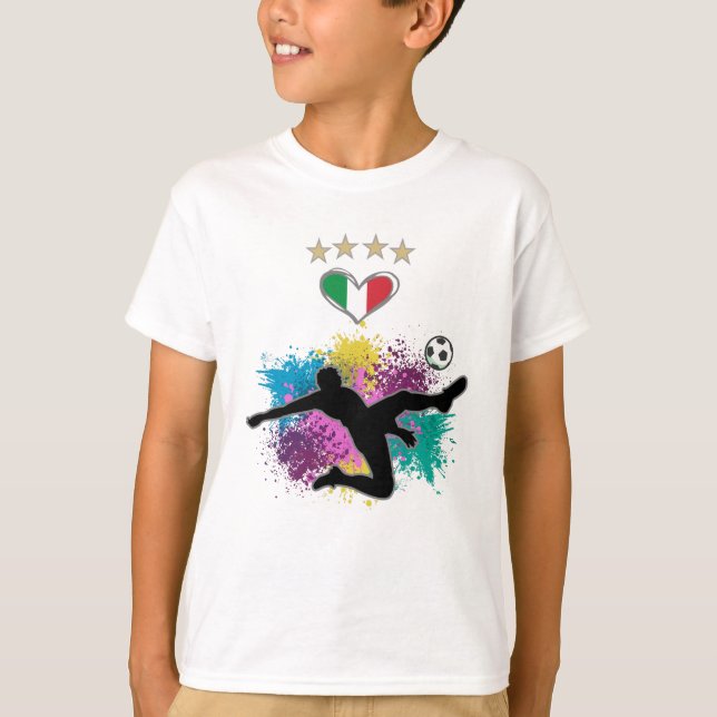 Esplash de la bandera de la camiseta del hincha de (Anverso)