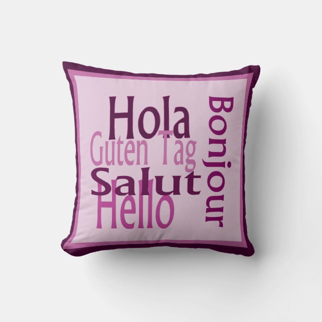 Espléndida almohada de tiro (Anverso)