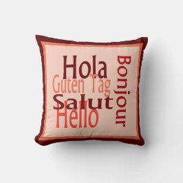 Espléndida almohada de tiro