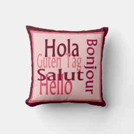 Espléndida almohada de tiro