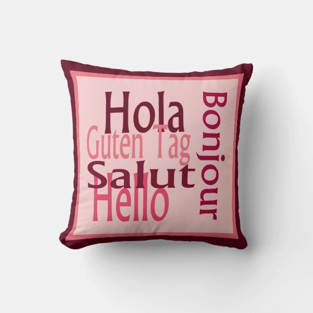 Espléndida almohada de tiro (Anverso)