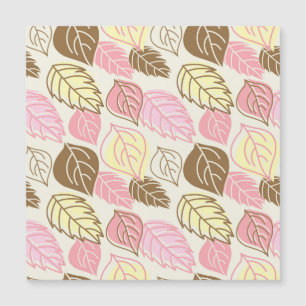 Esplendor Otoño: Patrón de hojas sin foco