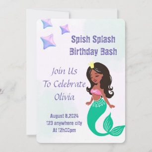 ESPLÉNDOSE BAJO INVITACIÓN DE CUMPLEAÑOS MARÍTIMOS