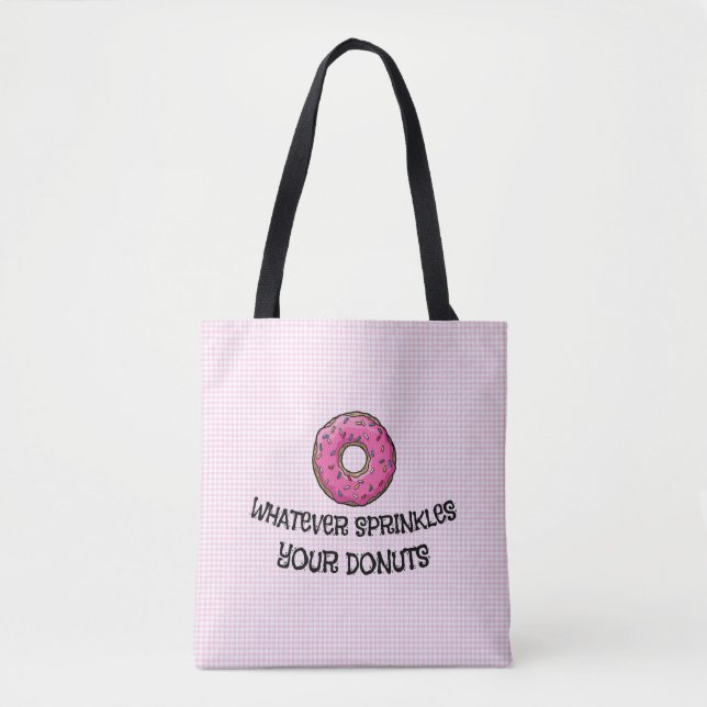 Espolvorea tu bolsa de tocador de donut (Anverso)