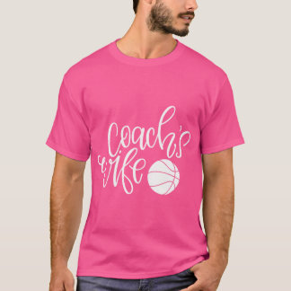 Esposa De Camisetas De Baloncesto De Entrenador Fe