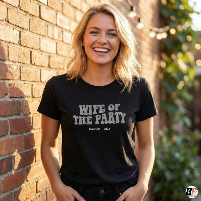 Esposa de la Fiesta Camiseta de Despedida de Solte (Subido por el creador)