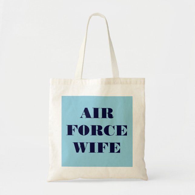 Esposa de la Fuerza Aérea de la bolsa (Frente)