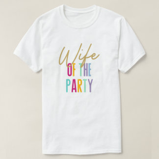 Esposa de los Camisetas de la Fiesta Bachelorette
