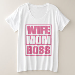 Esposa de nombre personalizado - Mamá - Jefe