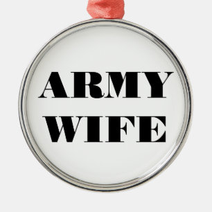 Esposa del ejército de ornamentos
