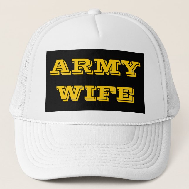 Esposa del ejército gorra (Anverso)