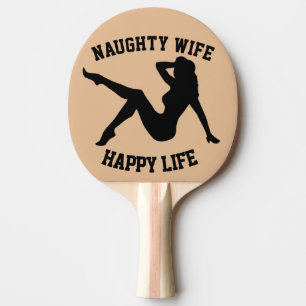 ESPOSA MALA Palas de Ping Pong para Navidad