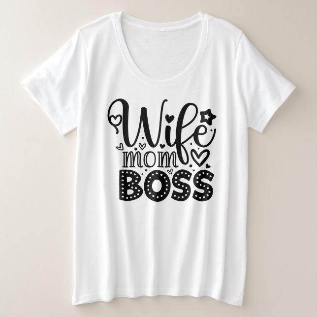 Esposa Mamá Boss (Anverso del diseño)