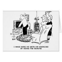 Esposa oculta el control remoto de la TV