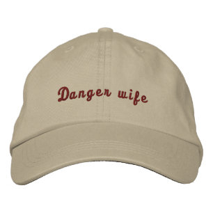 Esposa Peligrosa Gorra - Gorra Bordada Divertida p