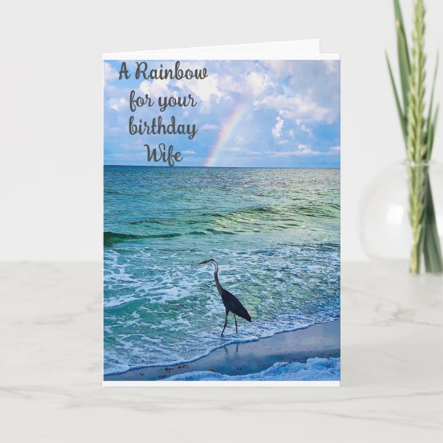 **ESPOSA** UN *RAINBOW* JUSTO PARA *TU TARJETA DE  (Anverso)