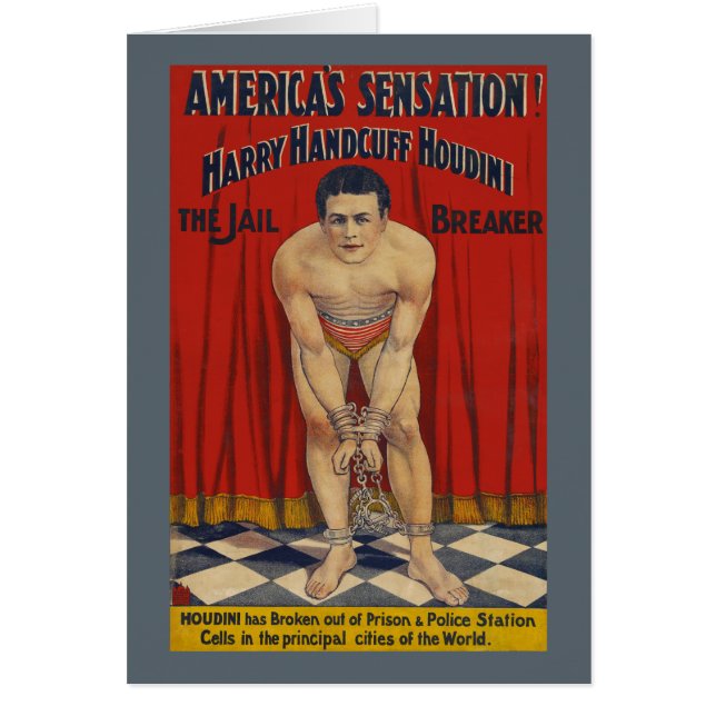 Esposas Houdini - el triturador de Harry del (Frente)