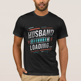 Esposo Cargando Camiseta Divertida para Novio