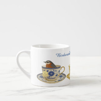 Espresso Diseño de taza de té para observadores de aves La 