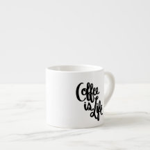 El café es taza del café express de la vida