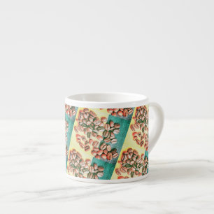 Espresso Grano de Café Amarillo Verde Textura Taza de Espre