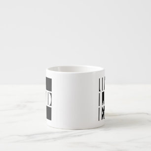 Espresso La O.N.U lleva la taza del café express de Ed