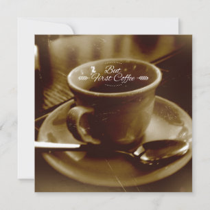 Espresso oscuro - cita de café grunge