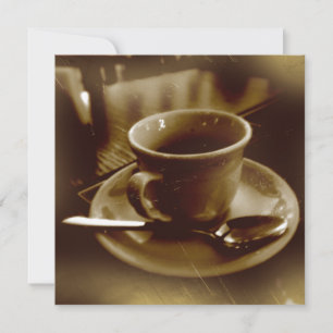 Espresso oscuro - Sepia grunge