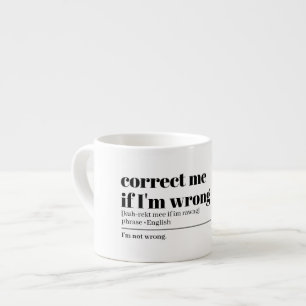 Espresso regalo de taza de trabajo sarcástica idea de regal