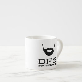 Espresso Taza blanca del café express de DFS
