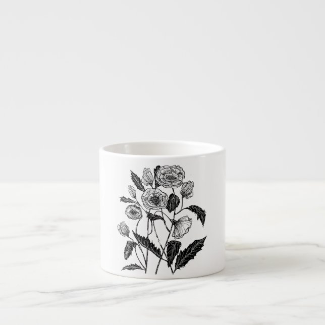 Espresso Taza de amapola (Frente)