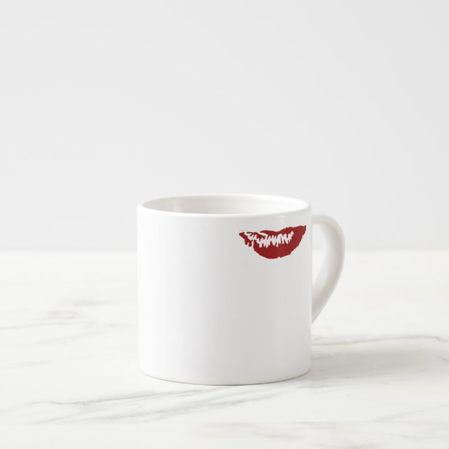 Espresso Taza de café de la mancha del labio (Derecha)