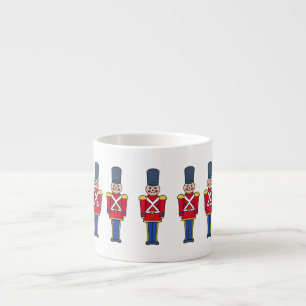Espresso Taza de café de soldados de juguete de Navidad