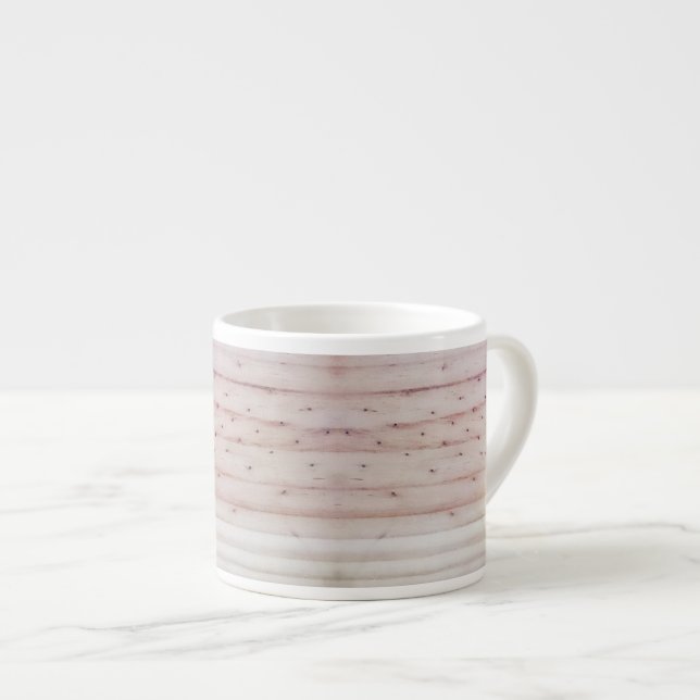 Espresso Taza de café exprés con textura de madera de mader (Derecha)
