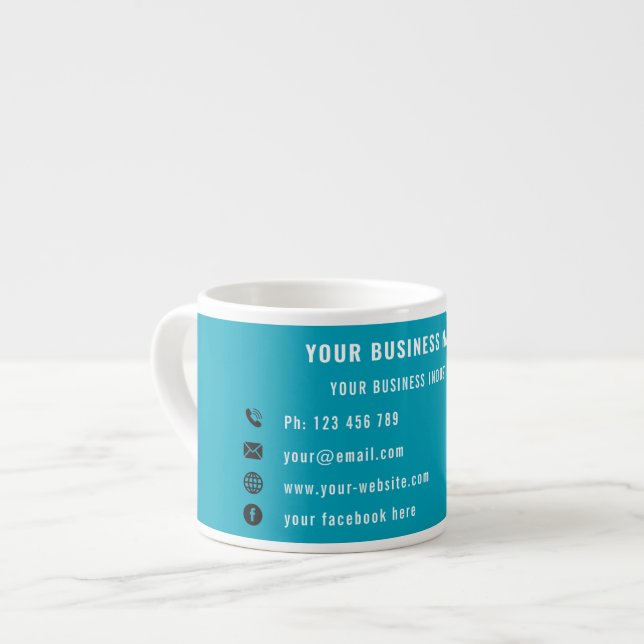 Espresso Taza de café expreso promocional para negocios de  (Izquierda)
