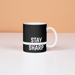Espresso Taza De Café Motivacional Moderna Mantén La Concen